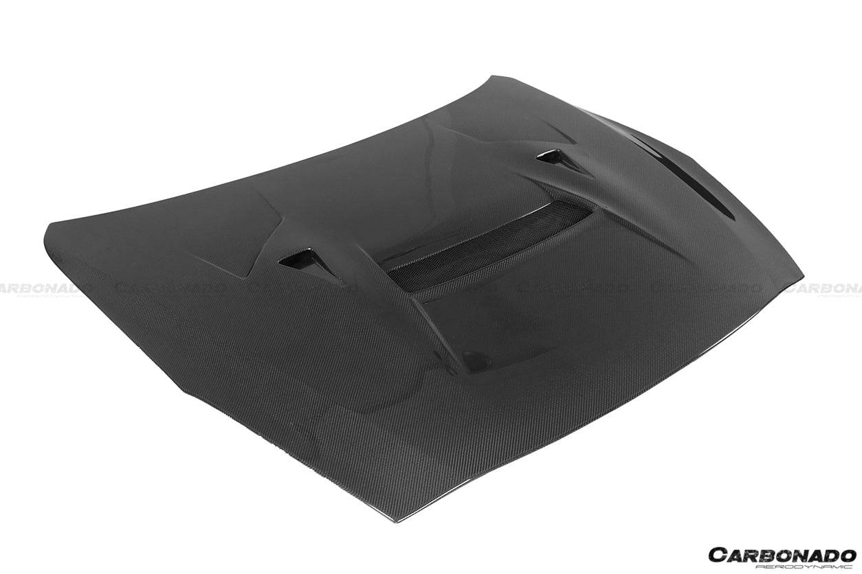 2009-2016 Nissan GTR R35 CBA/DBA VA Style Carbon Fiber Hood - Carbonado