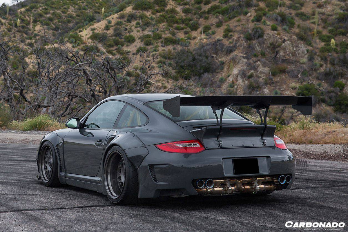 2009-2012 Porsche 911 997.2 Turbo/S 4S DE Style Auto Full Wide Body Kit - Carbonado Aero