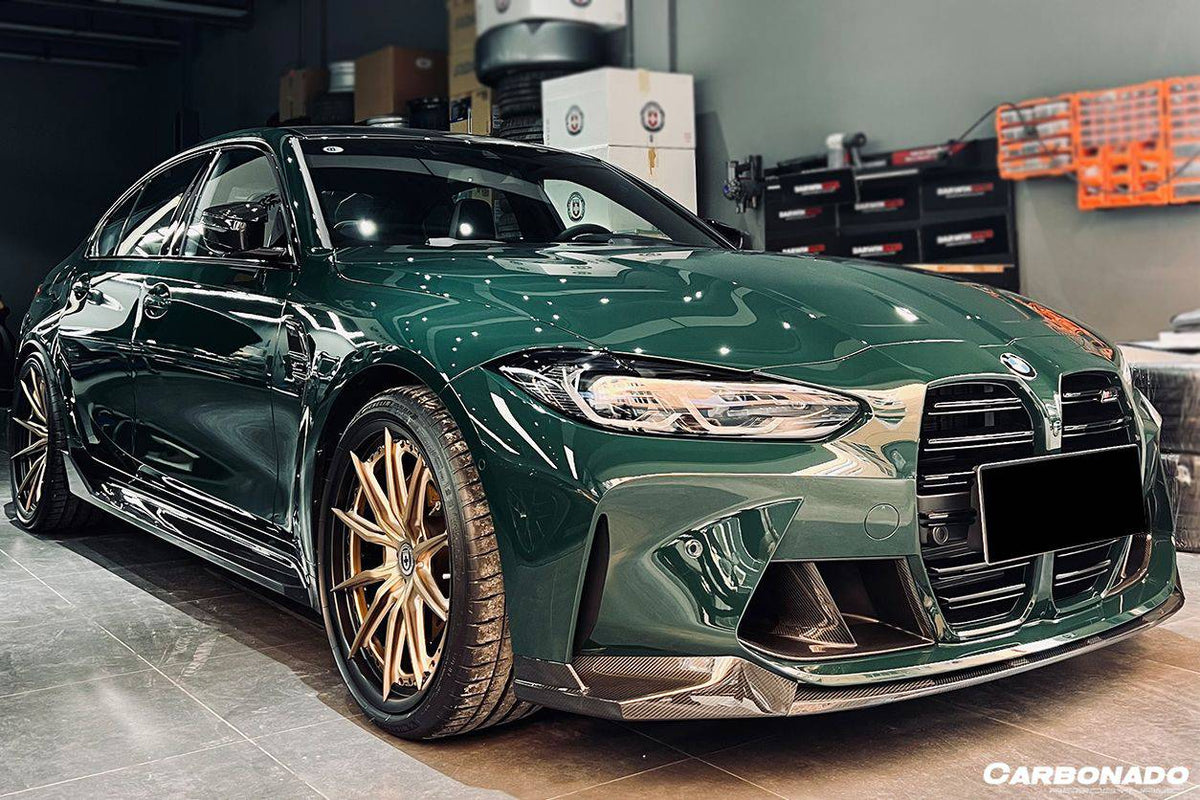 2021-UP BMW M3 G80 M4 G82/G83 MP Style Carbon Fiber Front Lip - Carbonado Aero