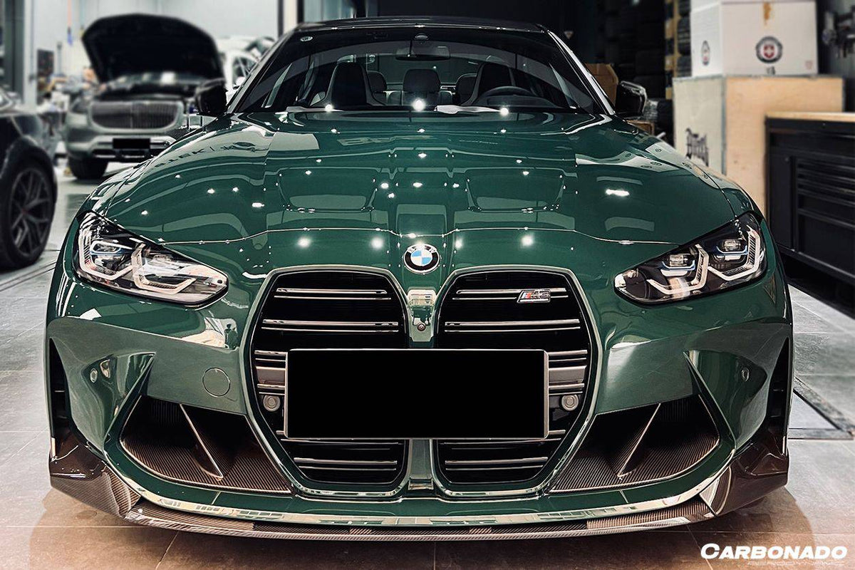 2021-UP BMW M3 G80 M4 G82/G83 MP Style Carbon Fiber Front Lip - Carbonado Aero
