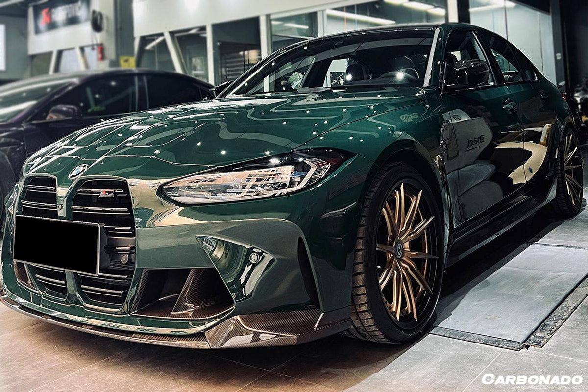 2021-UP BMW M3 G80 M4 G82/G83 MP Style Carbon Fiber Front Lip - Carbonado Aero