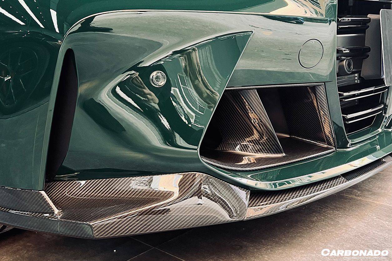 2021-UP BMW M3 G80 M4 G82/G83 MP Style Carbon Fiber Front Lip - Carbonado Aero
