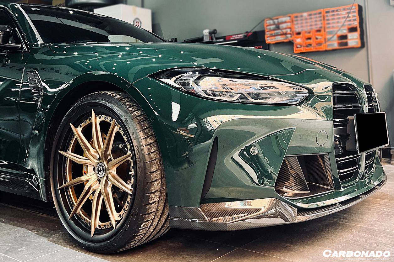 2021-UP BMW M3 G80 M4 G82/G83 MP Style Carbon Fiber Front Lip - Carbonado Aero