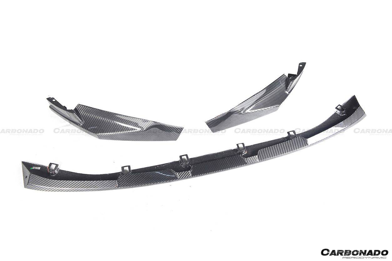 2021-UP BMW M3 G80 M4 G82/G83 MP Style Carbon Fiber Front Lip - Carbonado Aero