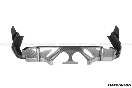 2021-UP BMW M4 G82/G83 MP Style Carbon Fiber Middle Rear Lip with Caps - Carbonado Aero
