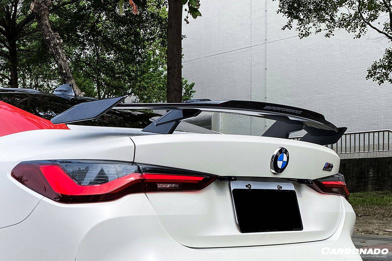 2021-UP BMW M3 G80 M4 G82/G83 G20 G22 MP Style Carbon Fiber Trunk Spoiler - Carbonado Aero
