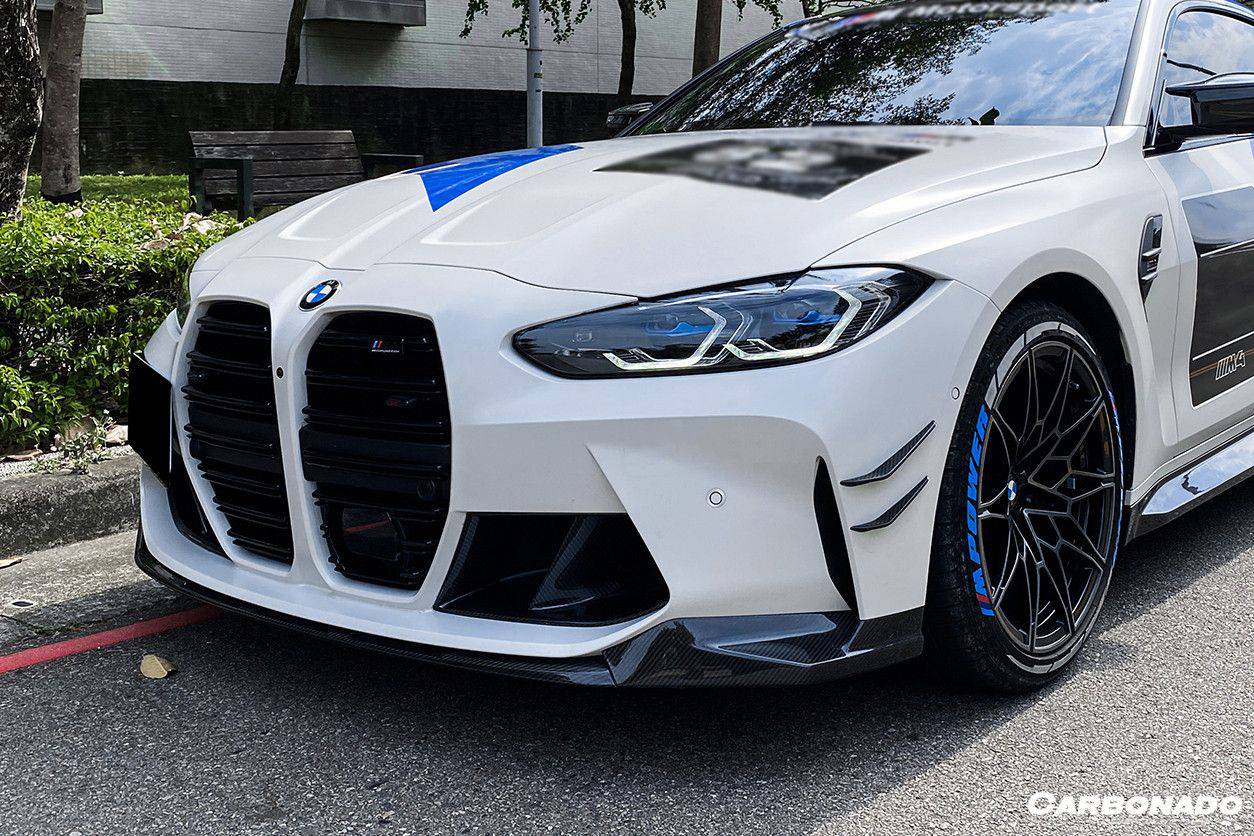 2021-UP BMW M3 G80 M4 G82/G83 MP Style Carbon Fiber Front Lip - Carbonado