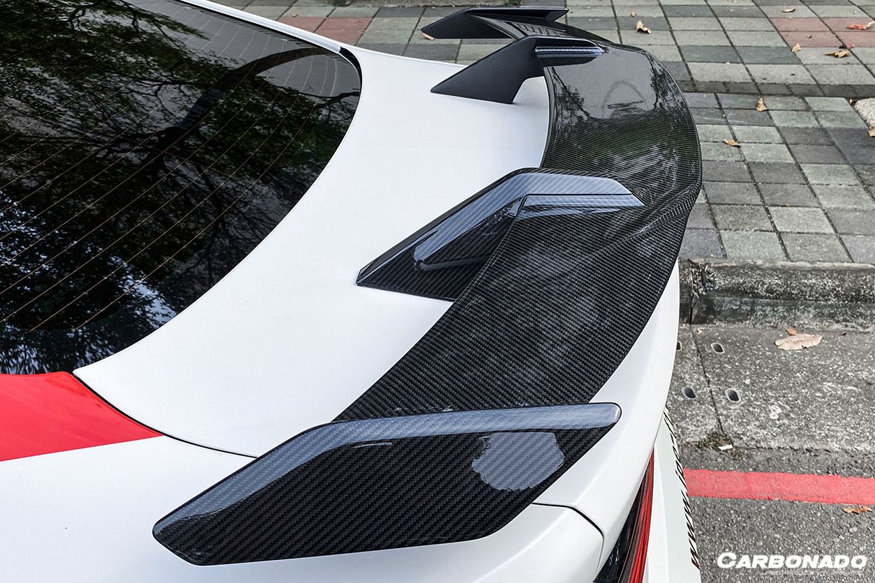 2021-UP BMW M3 G80 M4 G82/G83 G20 G22 MP Style Carbon Fiber Trunk Spoiler - Carbonado Aero
