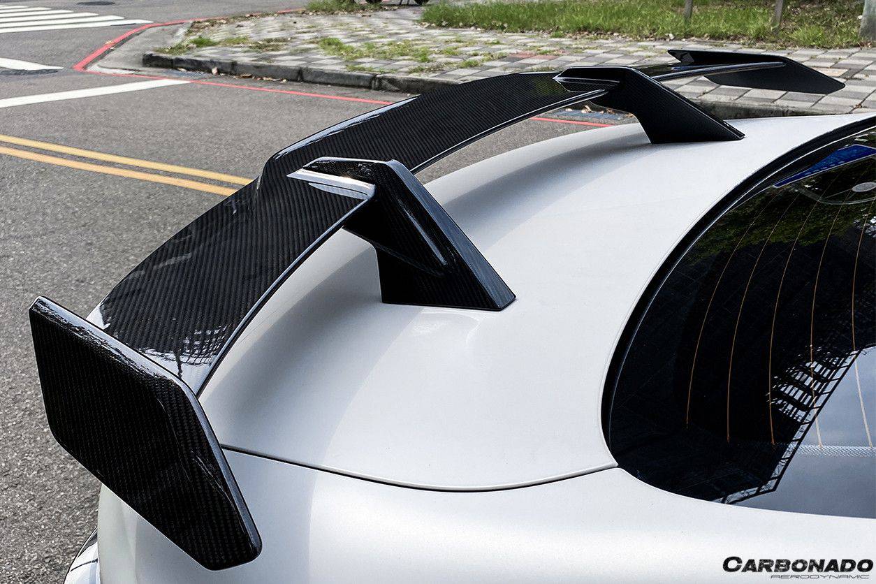 2021-UP BMW M3 G80 M4 G82/G83 G20 G22 MP Style Carbon Fiber Trunk Spoiler - Carbonado Aero