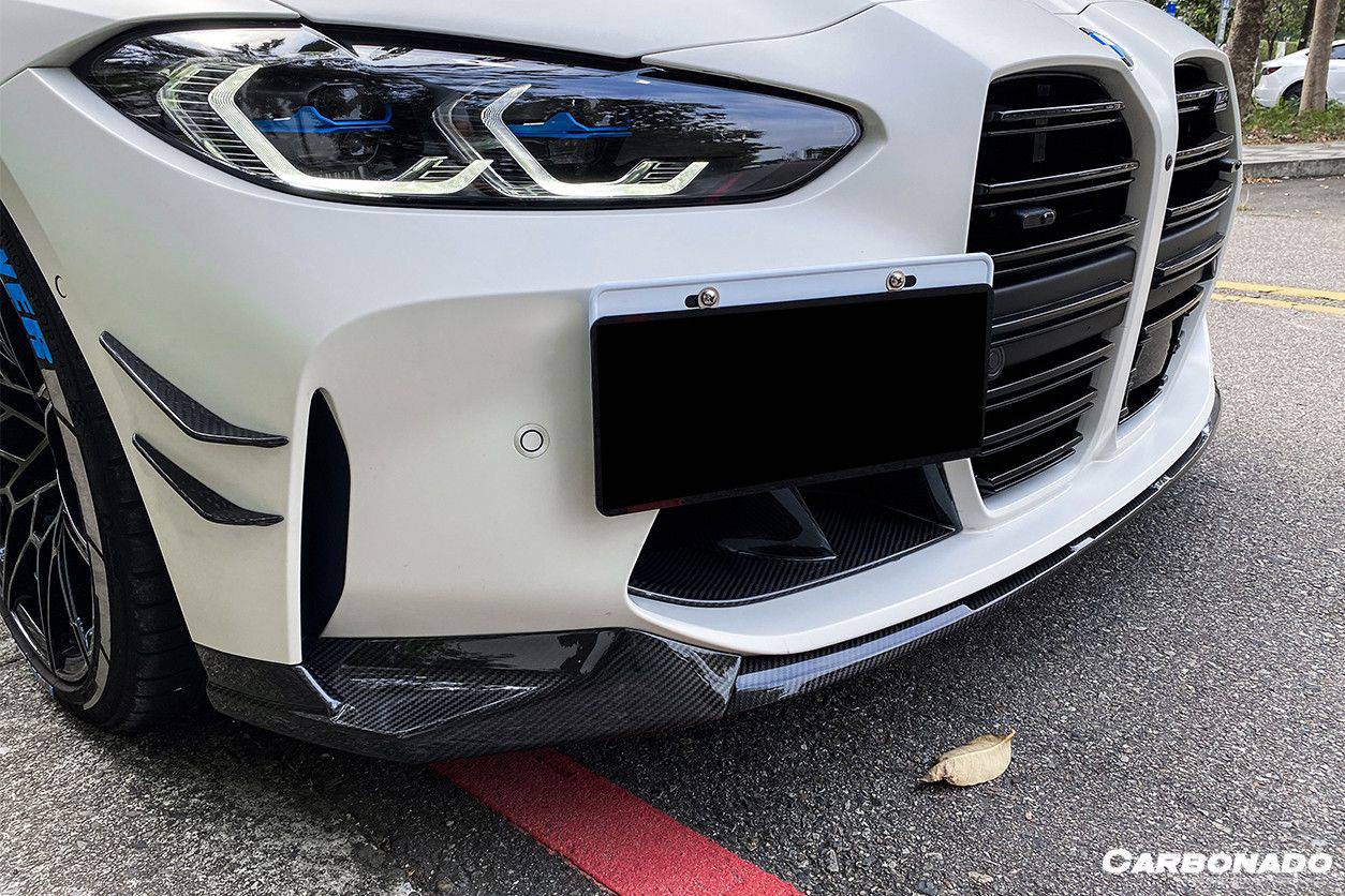 2021-UP BMW M3 G80 M4 G82/G83 MP Style Carbon Fiber Front Lip - Carbonado Aero