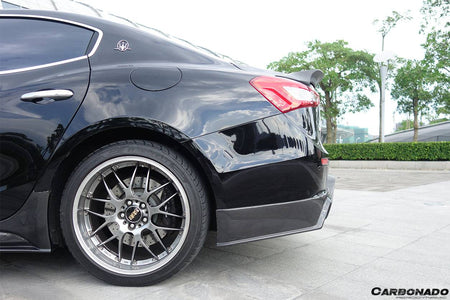 2014-2017 Maserati Ghibli EPC Style Rear Lip - Carbonado