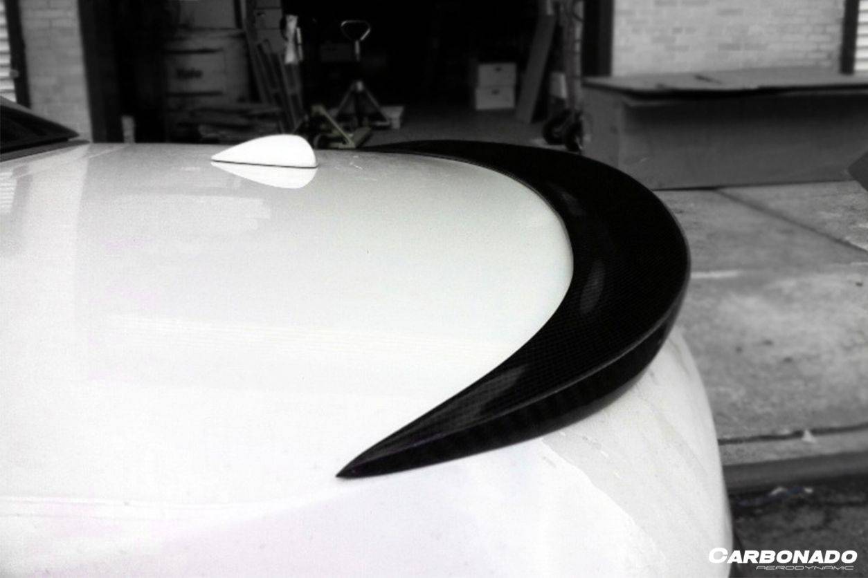 2008-2012 BMW 3 Series M3 E93 Carbon Fiber Trunk Spoiler - Carbonado Aero