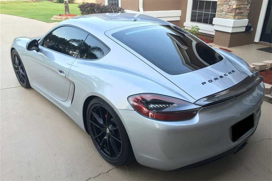 2014-2016 Porsche Boxster/Cayman 981 SPY Style Spoiler - Carbonado