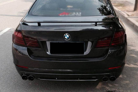 2010-2014 BMW 5 Series F10 F18 HM Style Carbon Fiber Trunk Spoiler - Carbonado