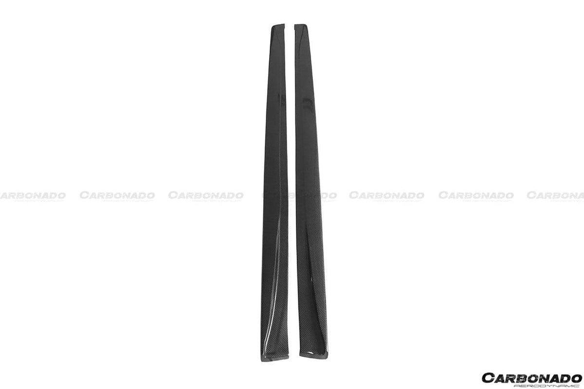 2014-2020 BMW M3 F80 M4 F82 VA Style Carbon Fiber Side Skirts - Carbonado Aero