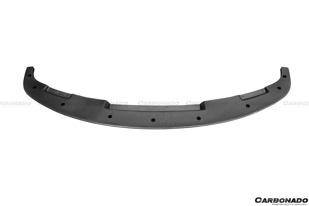 2013-2019 BMW 3 Series F30 F35 VA Style Carbon Fiber Front Lip(For MT Rear Bumper only) - Carbonado Aero
