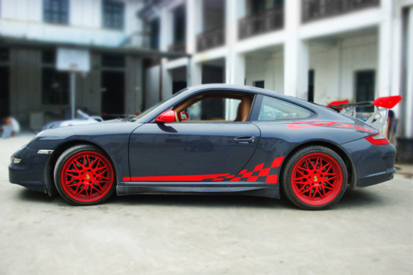 Faldones laterales estilo Porsche 911 997.1 Carrera/S TA 2005-2008