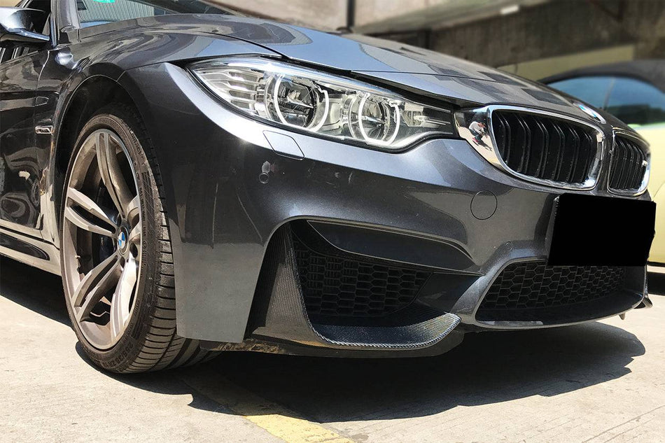 2014-2020 BMW M3 F80 M4 F82 MP Style Carbon Fiber Front Caps
