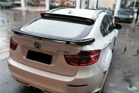 2009-2014 BMW E71 X6/X6M HM Style Carbon Fiber Trunk Spoiler - Carbonado