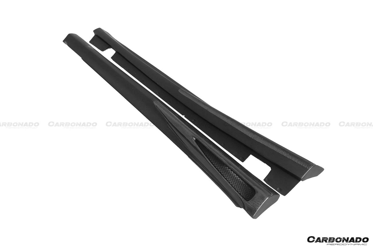 2005-2009 Mercedes Benz W219  Cls Class L Style Side Skirts - Carbonado Aero