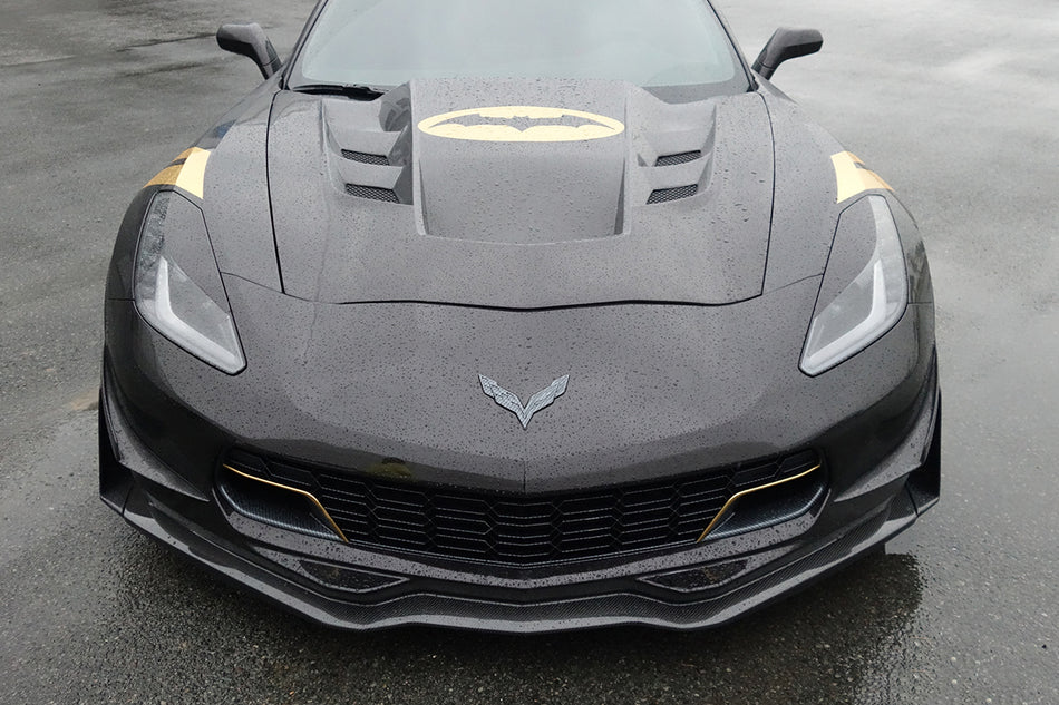 2013-2019 Corvette C7 Z51 Z06 Grandsport Carbon Fiber Front Lip - Carbonado