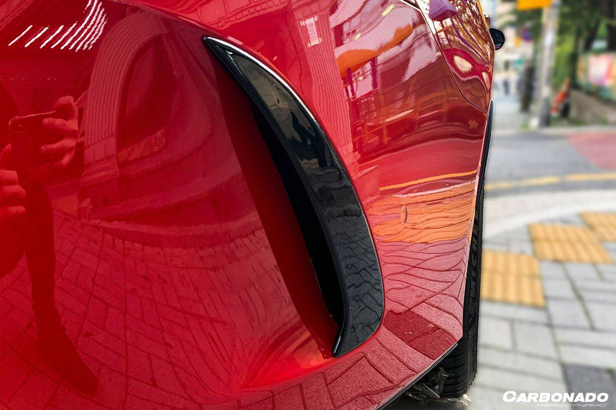 2019-2023 Mercedes Benz AMG GT63/S 4Door Coupe X290 OEM Style Carbon Fiber Rear Canards - Carbonado Aero