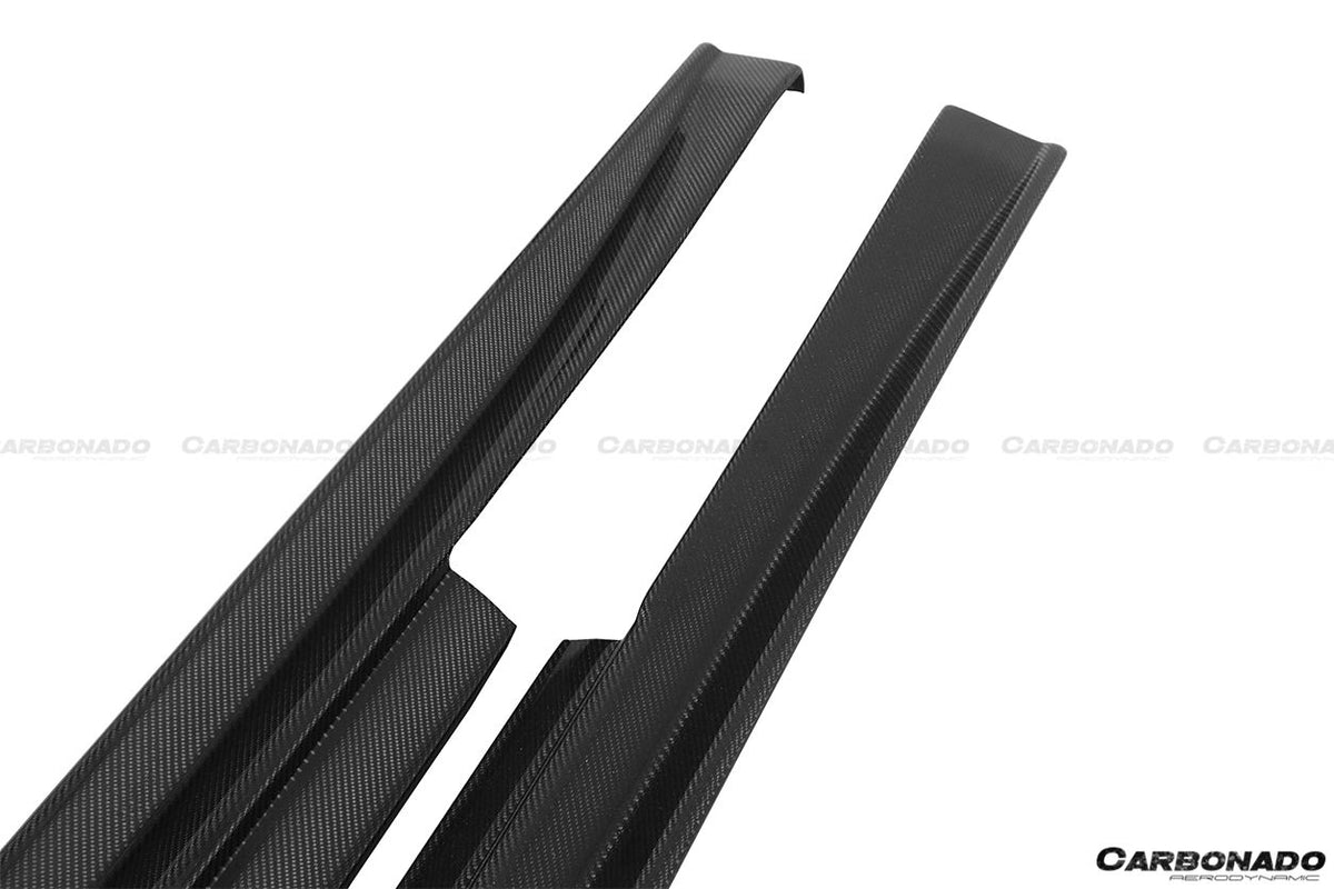 2008-2016 Nissan GTR R35 CBA/DBA ZEL Style Carbon Fiber Side Skirts - Carbonado Aero