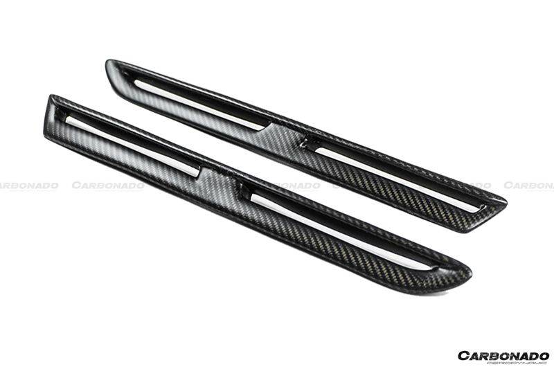 2008-2022 Nissan GTR R35 CBA/DBA/EBA OEM Style Carbon Fiber Fender Vents - Carbonado Aero