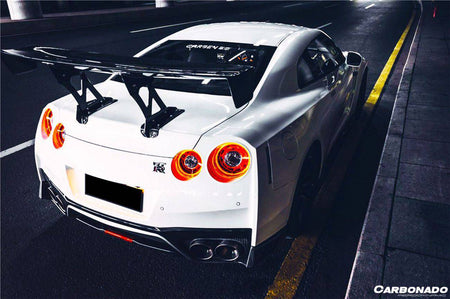 2012-2020 Nissan GTR R35 DBA/EBA NISMO Style Carbon Fiber Rear Diffuser - Carbonado Aero