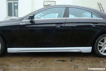 2005-2009 Mercedes Benz W219 Cls Class WI Style Side Skirts - Carbonado Aero