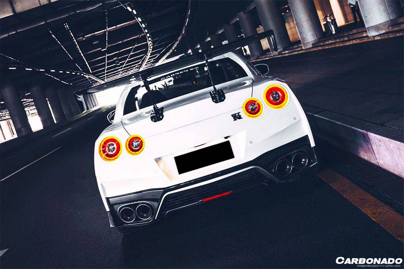 2012-2020 Nissan GTR R35 DBA/EBA NISMO Style Carbon Fiber Rear Diffuser - Carbonado Aero