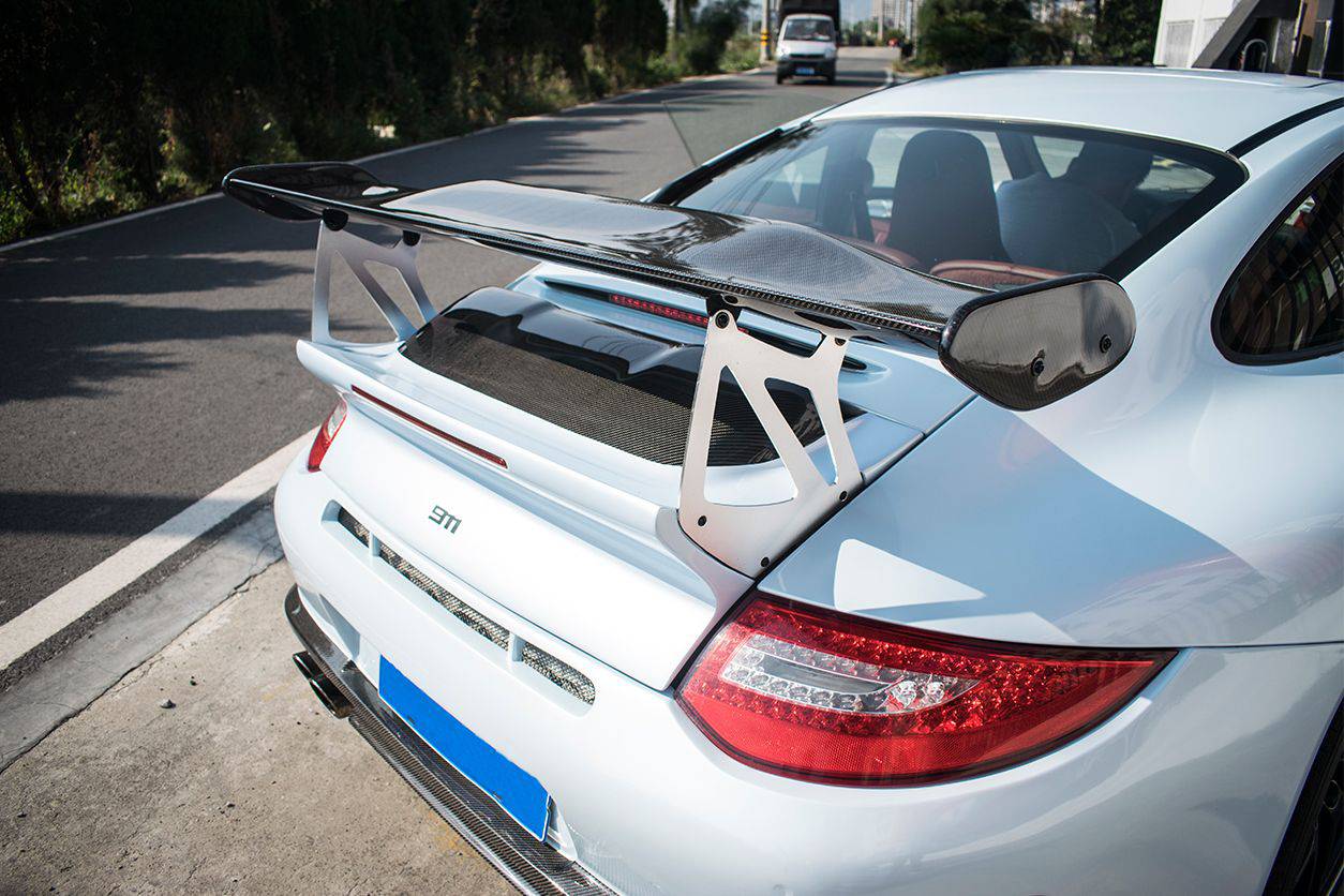 2005-2012 Porsche 911 997 Carrera/S Rs Style Trunk Spoiler - Carbonado