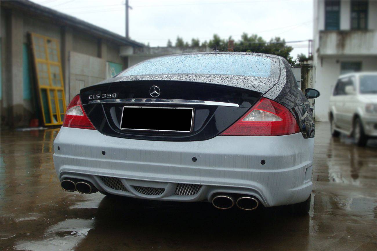 2005-2009 Mercedes Benz W219 Cls Class WI Style Rear Bumper | Carbonado ...