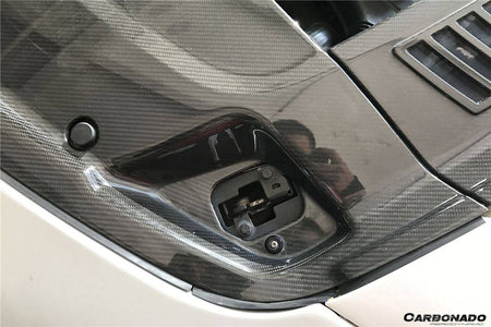 2010-2015 Mercedes Benz W197 SLS AMG OEM Style Carbon Fiber Radiator Cover - Carbonado Aero