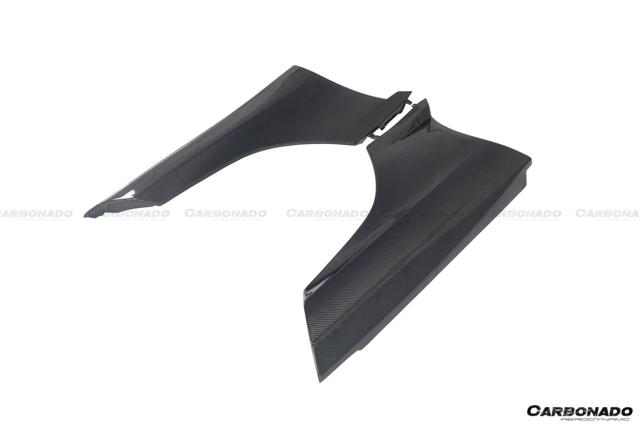 2011-2017 McLaren 650s MP4 12C Rebel Performance Style Side Skirts - Carbonado Aero