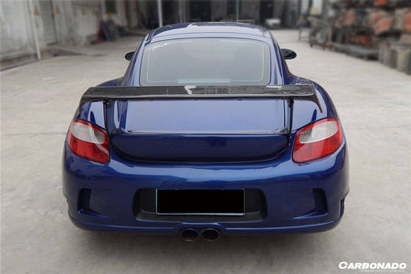 2005-2008 Porsche Cayman 987 TA Style Rear Bumper - Carbonado Aero