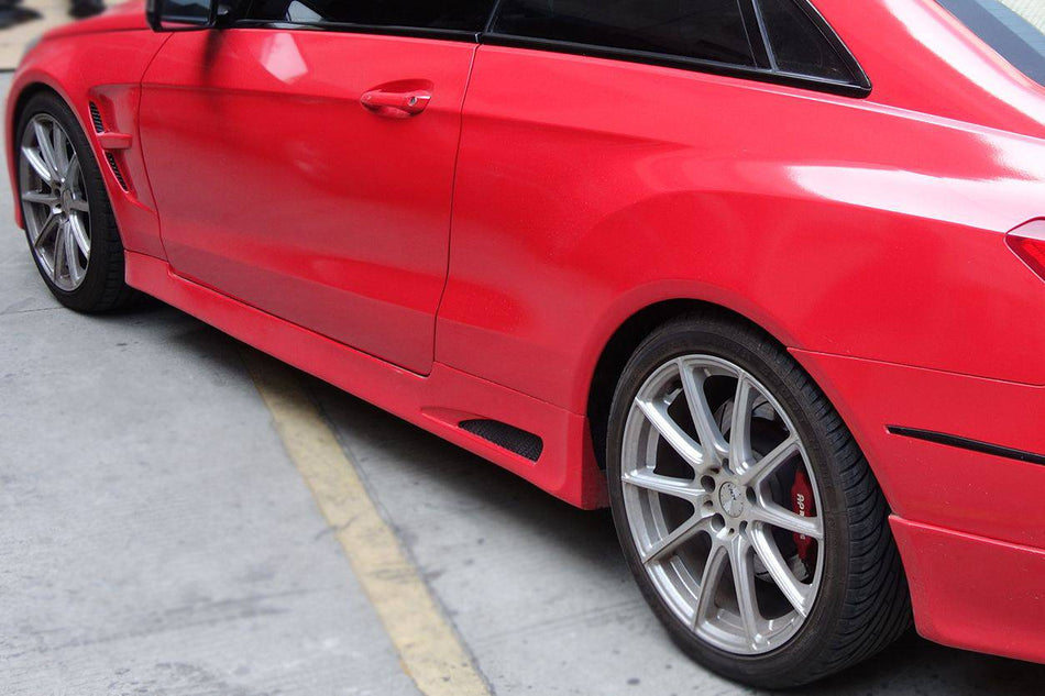 2010-2013 Mercedes Benz E Class W207 Coupe LRS Style Side Skirts