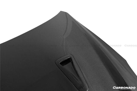 2017-2022 Nissan GTR R35 EBA OEM Style Carbon Fiber Hood - Carbonado Aero