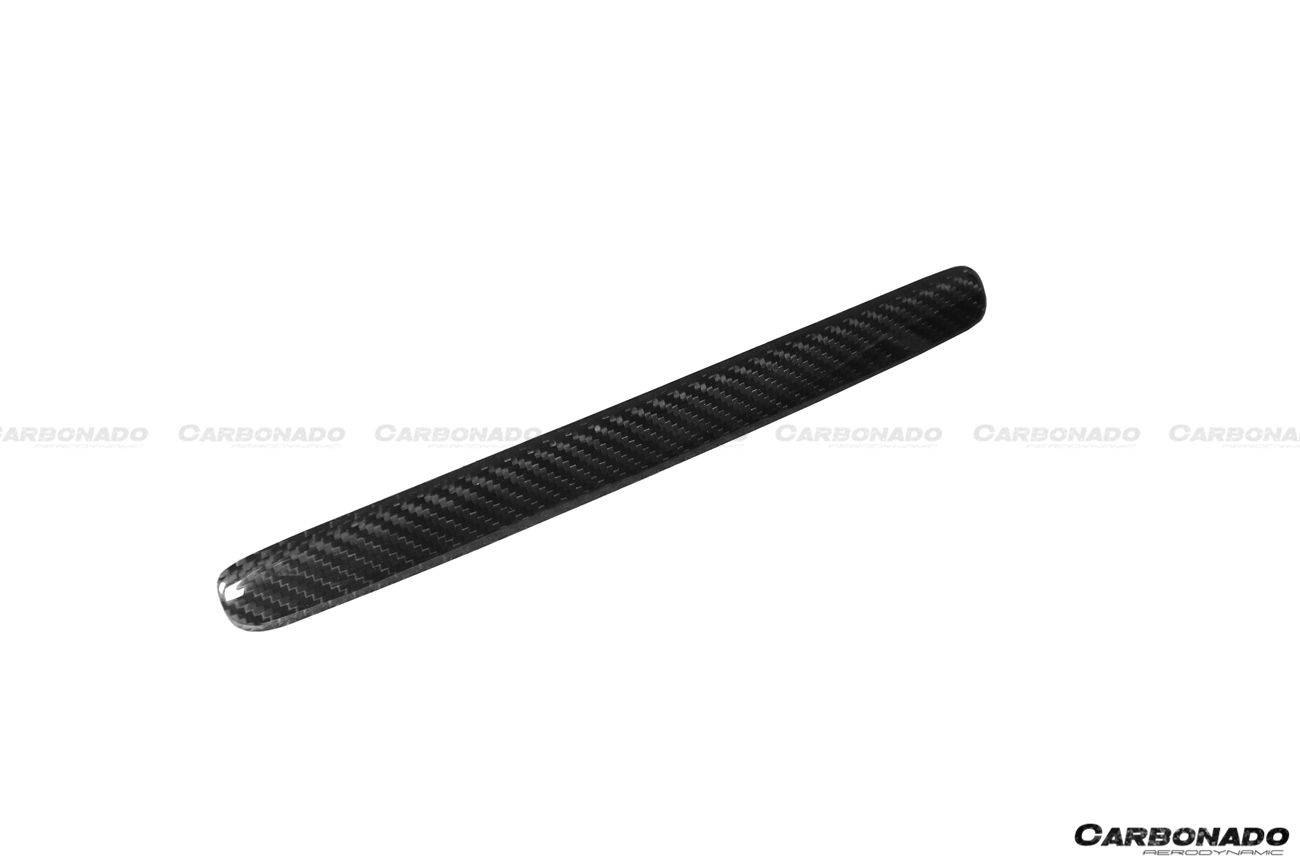 2019-2022 Mercedes Benz W464 G550/G63AMG G-Class Dry Carbon Fiber Co-pilot Handrail Replacement - Carbonado Aero