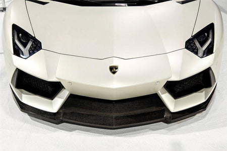 2011-2016 Lamborghini Aventador LP700 DM Style Carbon Fiber Front Lip - Carbonado Aero