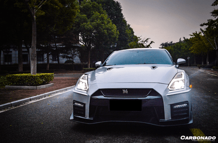 2017-2022 Nissan GTR R35 EBA NISMO Style Front Bumper - Carbonado Aero