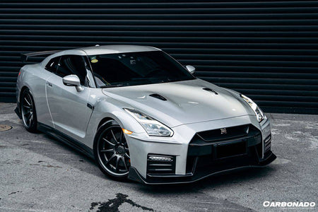 2008-2016 Nissan GTR R35 CBA/DBA NISMO Ver17 Style Front Bumper - Carbonado Aero