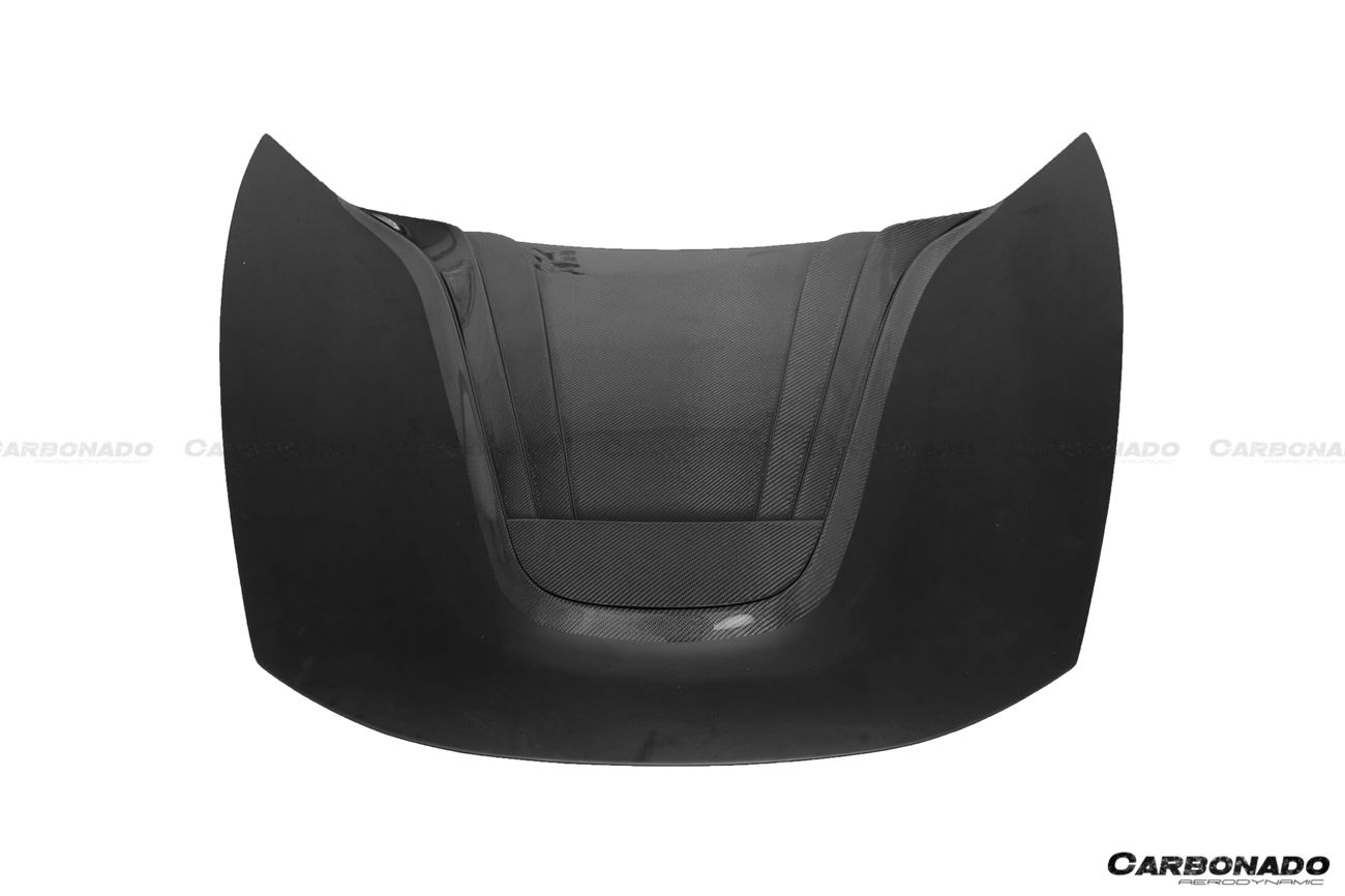 2011-2014 McLaren MP4 12C Rebel Performance Style hood - Carbonado Aero