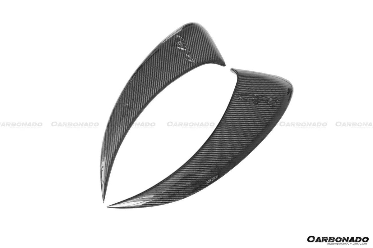 2012-2016 Porsche 981 Boxster/Cayman GT4 Style Quarter Panel Side Scoops - Carbonado Aero