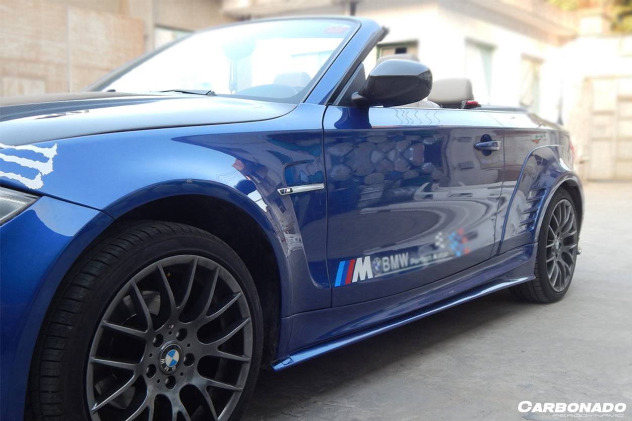 2008-2013 BMW 1 Series E82 E88 1M Style Side Skirts & Wide Rear Fender ...