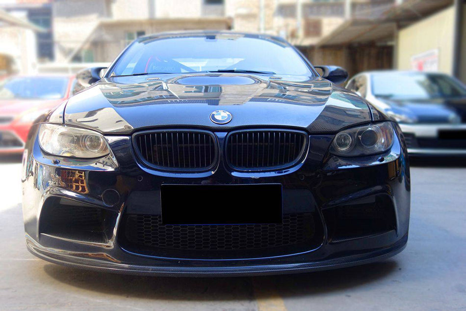 2008-2013 BMW M3 E92 E93 Coupe AKM Style Front Bumper - Carbonado