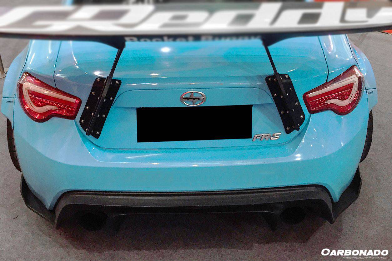 2012-2020 Scion FRS / Toyota GT86/ Subaru BRZ RBY1 Style Carbon Fiber Rear Lip - Carbonado Aero