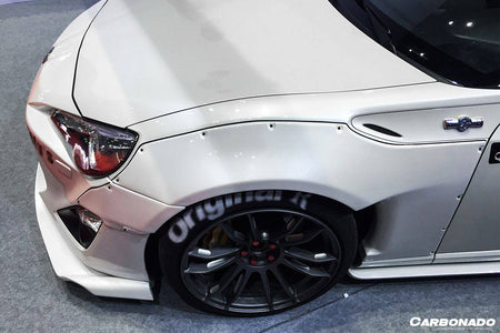 2012-2020 Scion FRS & Toyota GT86 & Subaru BRZ RBY2 Style Wide Fender Flare - Carbonado