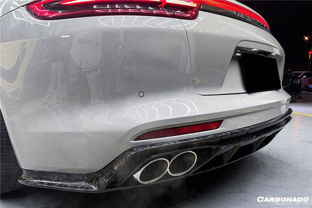 2017-2023 Porsche Panamera 971 4S/4/GTS OD Style Carbon Fiber Rear Lip - Carbonado Aero