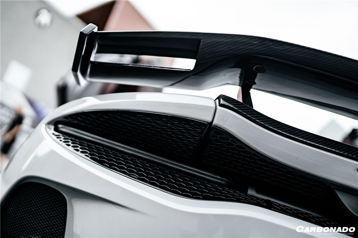 2020-2023 McLaren GT WP Style DRY Carbon Fiber GT Wing - Carbonado Aero